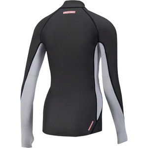 2023 Prolimit Womens 1.5mm Loose Fit Splash Wetsuit SUP Top 14710 - Black / Grey